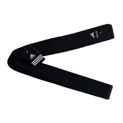 Adidas design belt - کمربند مشکی کتان طرح adidas